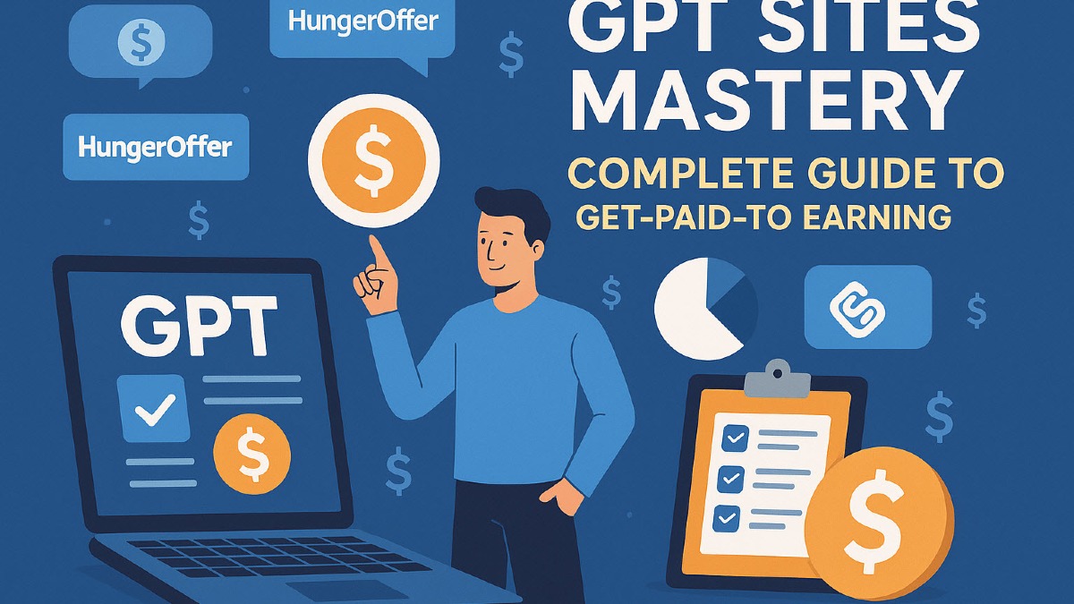 GPT Sites That Actually Pay: Your Complete Roadmap to Consistent Online Income