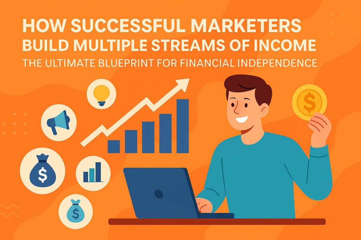 How Successful Marketers Build Multiple Streams of Income: The Ultimate Blueprint for Financial Independence