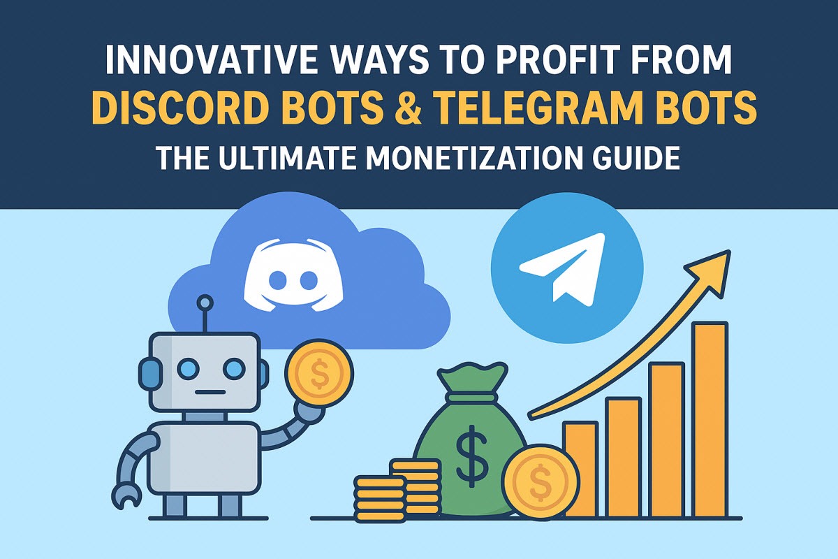 Innovative Ways to Profit from Discord Bots & Telegram Bots: The Ultimate Monetization Guide