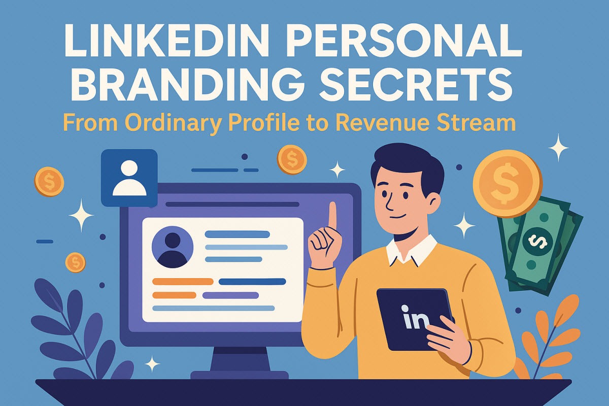 LinkedIn Personal Branding Secrets: From Ordinary Profile to Revenue Stream