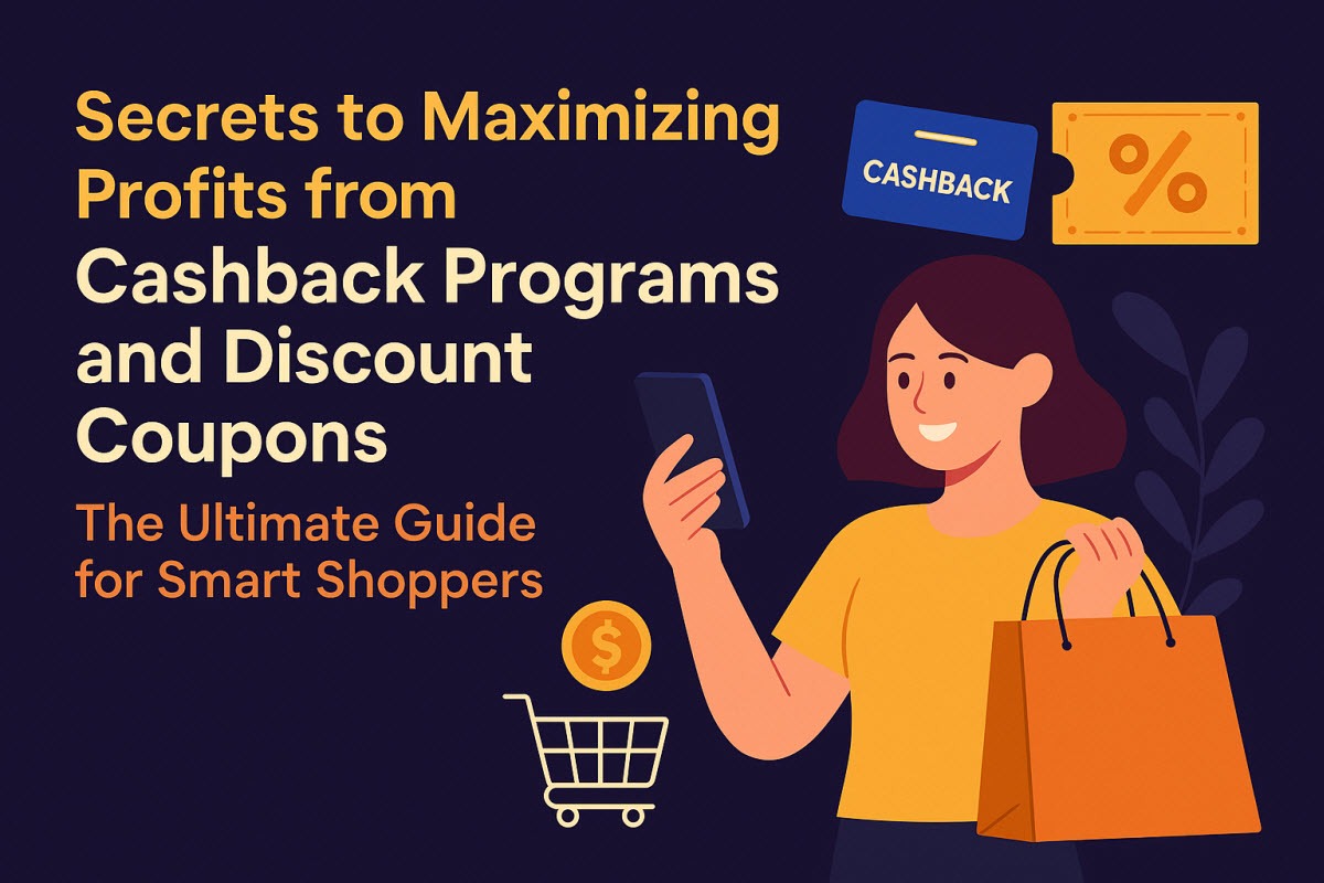 Secrets to Maximizing Profits from Cashback Programs and Discount Coupons: The Ultimate Guide for Smart Shoppers