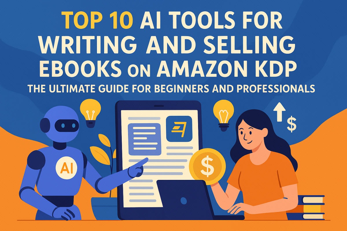Top 10 AI Tools for Writing and Selling eBooks on Amazon KDP: The Ultimate Guide for Beginners and Professionals