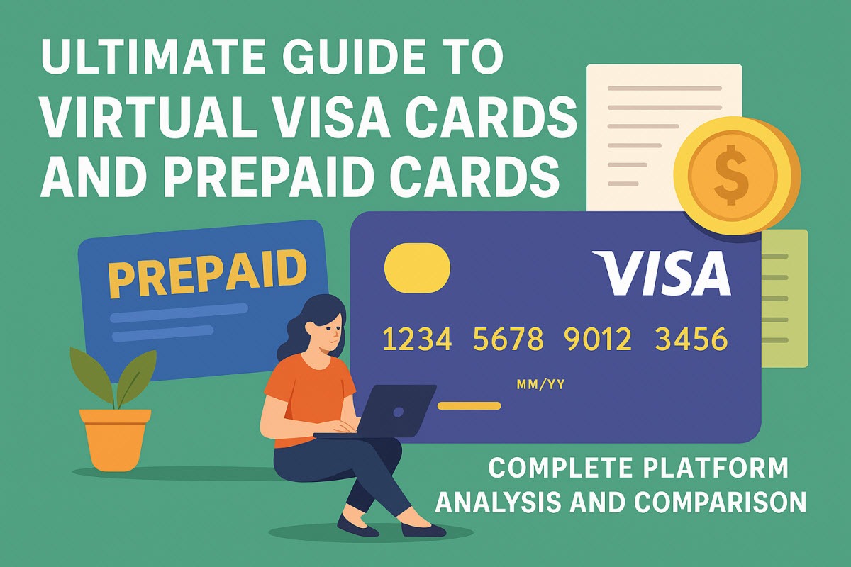 Ultimate Guide to Virtual Visa Cards and Prepaid Cards: Complete Platform Analysis and Comparison